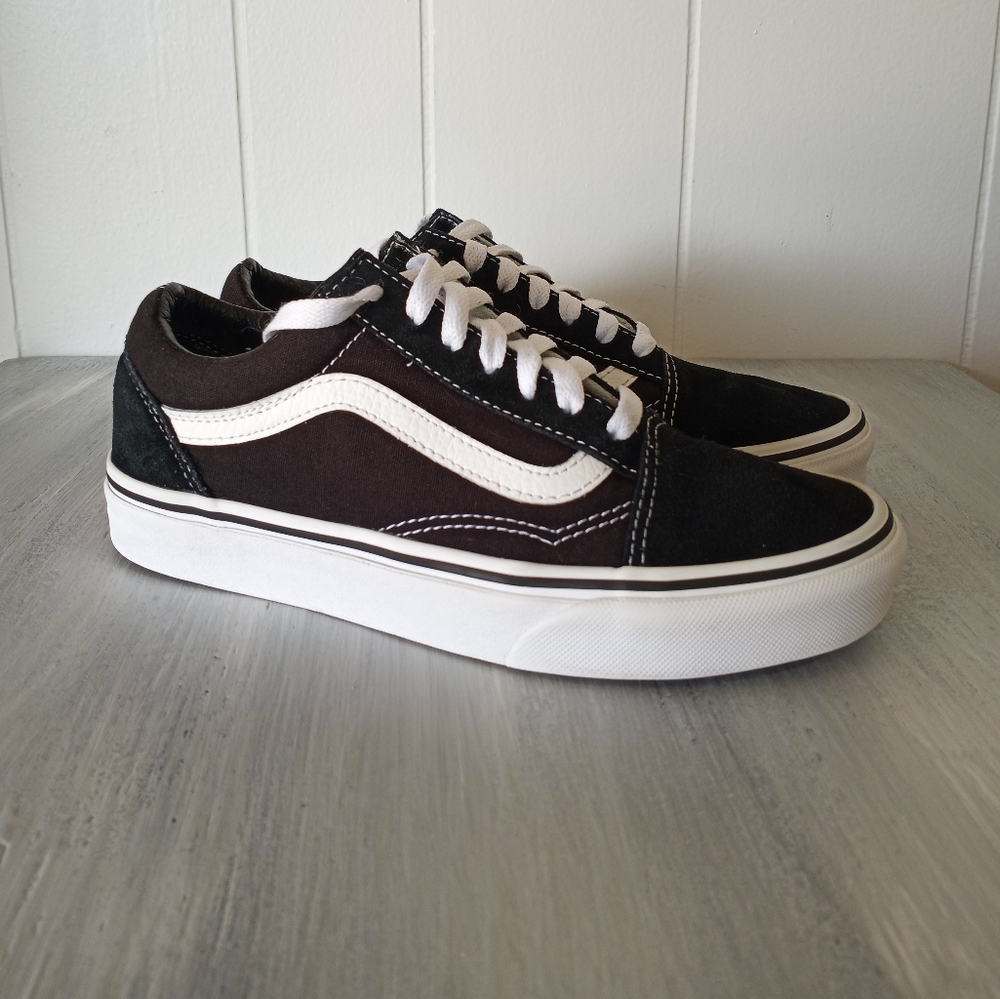 Vans Black and White Women's Sneakers